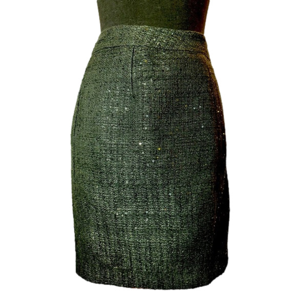 Anne Klein Black Sparkle Skirt | Sz 10 | Brand New with Tags - Picture 1 of 6